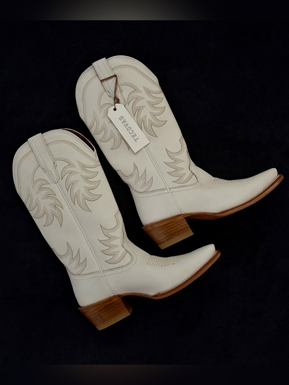 NWT Tecovas Annie Bone Snip Toe Cowgirl Boots
